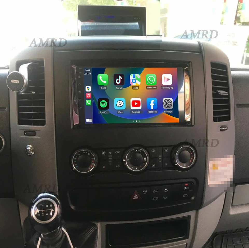For Mercedes Benz Sprinter W906 06-17 Apple Carplay Car Stereo Radio Android 13
