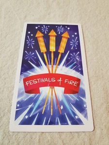 Skyrockets Festivals of Fire - Carta Evento P2 Double Down - Promo Torre dei Dadi Nuova - Foto 1 di 2