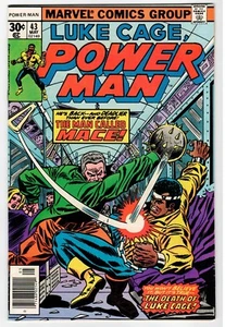 Marvel LUKE CAGE, POWER MAN #43 - VF May 1977 Vintage Comic - Picture 1 of 2