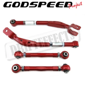 Godspeed 4PC Adjustable Rear Lateral Control Arm Kit For Subaru Outback 2000-09 - Picture 1 of 12