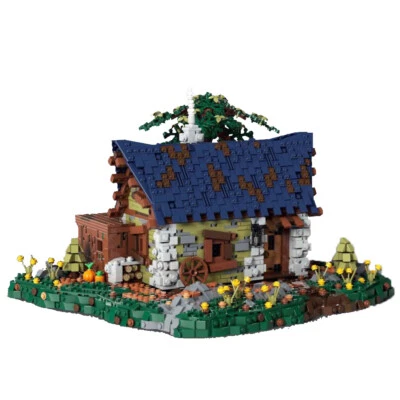 MOC: A Small but Warm Cottage with Interior 3174 Pieces Building Toys Set - Image 1 of 3
