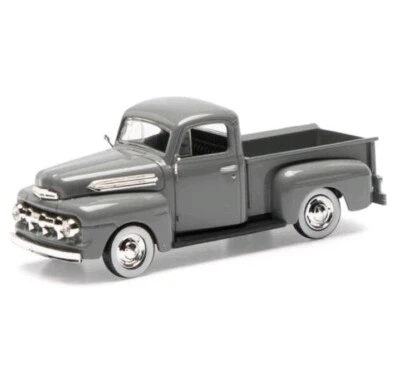 Denver Die-Cast 1:48 Scale 1951 Ford Pick-Up Truck - GRAY w/Chrome Rims -  New - Image 1 of 4
