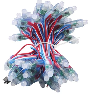 12V input WS2811 pixel module,12mm Wire RGB LED String - Picture 1 of 9