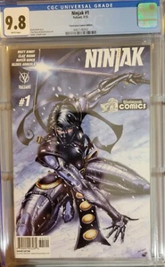 Rarität Ninjak #1 CGC 9.8 Jamie Tyndall Yesteryear Comics - Bild 1 von 3