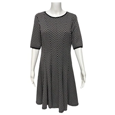 Danny and Nicole Mujer Vestido Línea A Manga Corta Lunares Talla 10 Foto 1 de 4