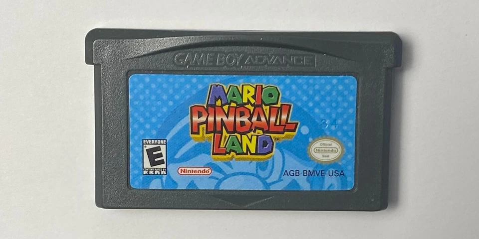 Mario Pinball Land GBA - Auténtico - Solo cartucho - Probado - Funciona Foto 1 de 1