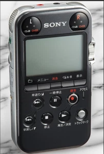 SONY Linear PCM Recorder M10 Black PCM-M10/B Black Used - Picture 1 of 7
