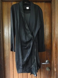 Covers Cocktail Dress Long Sleeve Sz 12 Australian Designer Vintage - Picture 1 of 7