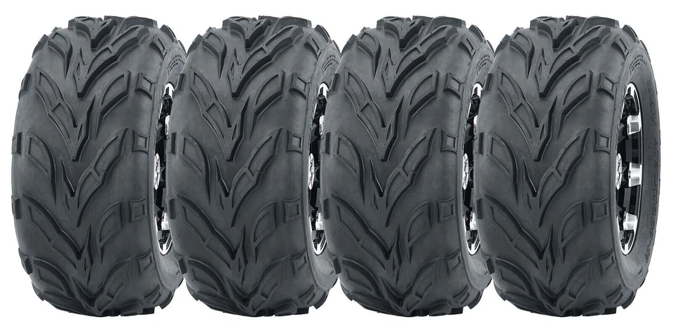 Set of 4 Wanda ATV Tires 16x8-7 16x8x7 4pr