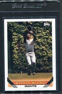 1993 Topps Willie Mcgee #435 Mint Giants