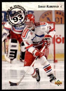 1993-94 Upper Deck Sergei Klimovich Russia #275