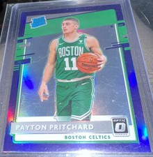 2020-21 Donruss Optic Card #176 Payton Pritchard Rated Rookie Purple Holo!