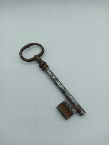 Big Large Antique Victorian French Skeleton Iron Key Furniture Home Key Door Cover