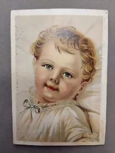 Tarjeta coleccionable de publicidad victoriana vintage de The Great American Tea Company - Imagen 1 de 2