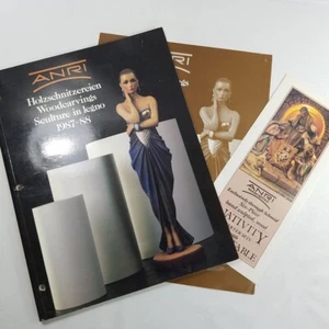 Anri Woodcarving Catalog 1987 1988 Bellissima Fujita Kay Price List Brochure - Picture 1 of 6