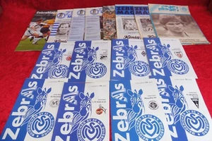 16 alte Stadionzeitungen , MSV Duisburg , Zebra Magazin - Picture 1 of 4