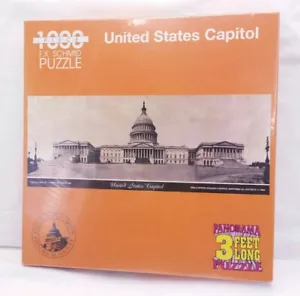 United States Capitol VTG 1998 FX Schmid 1000 pc 3ft Panorama Jigsaw Puzzle New - Picture 1 of 7