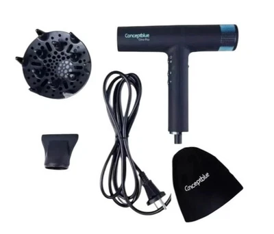Profi Haartrockner Conceptblue One Pro 2000W Ionen-Technologie Volumendüse 350g