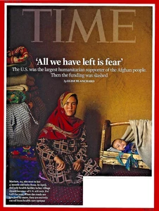 TIME Magazine September 8, 2025 Afghanistan Crisis - Imagen 1 de 1