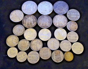 Lot Piece Argent . Poids 357  gr - Picture 1 of 2