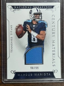 MARIOTA 2016 National Treasures Century Materials Game Jersey #68 Titans #98/99 - Picture 1 of 2