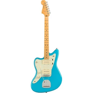 Fender American Professional II Jazzmaster Left-Hand Electric Guitar, Miami Blue - Picture 1 of 7