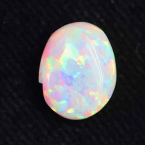 3.21ct 13x10 Bright Rainbow Play Chaff Pattern Stunning Solid Crystal Welo Opal - Picture 1 of 1