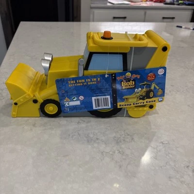 Vintage Learning Curve Bob The Builder Scoop Bulldozer Carry & Storage Case 2006 - Image 1 of 4