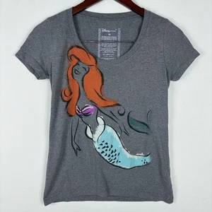 Disney Arielle kleine Meerjungfrau U-Ausschnitt T-Shirt - Bild 1 von 3