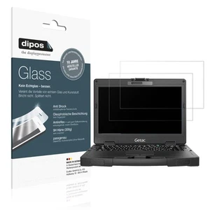 2x Schutzfolie für Getac S410 G4 matt - Anti-Shock 9H Folie dipos Glass - Photo 1/7