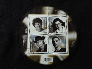 Canada 2009 Recording Artists Mini Sheet Used - Picture 1 of 1