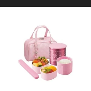 Zojirushi Zojirushi Insulated Bento Box About 1 cup of tea for SZ GA02 PA Pink - Picture 1 of 5
