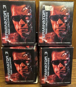 Terminator 3 Collectible Figurines Lot of 4 by Dreamazz - Picture 1 of 4