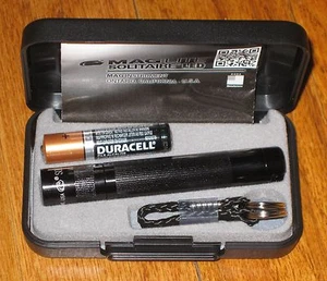 Maglite AAA Solitaire LED Black maglight LED mag-lite mag-light LED!! - Bild 1 von 2