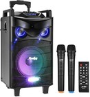 Moukey MTS12-1 12'' Woofer DJ Lights Portable Bluetooth Karaoke Machine