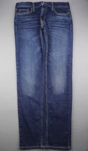 Pantalones de mezclilla para hombre Hollister ajustados Epic Flex lavado medio talla 33x32 (Sr 33x31) - Imagen 1 de 8