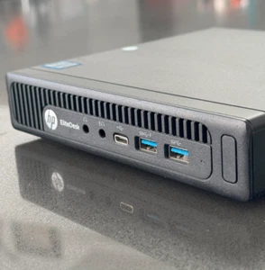 HP EliteDesk 800 G2 Mini PC - i5-6500T - 8GB RAM - 256GB SSD - WIFI - WIN 11 - Afbeelding 1 van 4