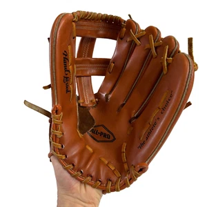 ALL-PRO Left Hand Baseball Glove Mitt Brown Small 25cm - Picture 1 of 13