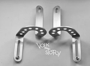 Front Number License Plate Bracket holder VW Beetle Billet / Pair - Picture 1 of 4
