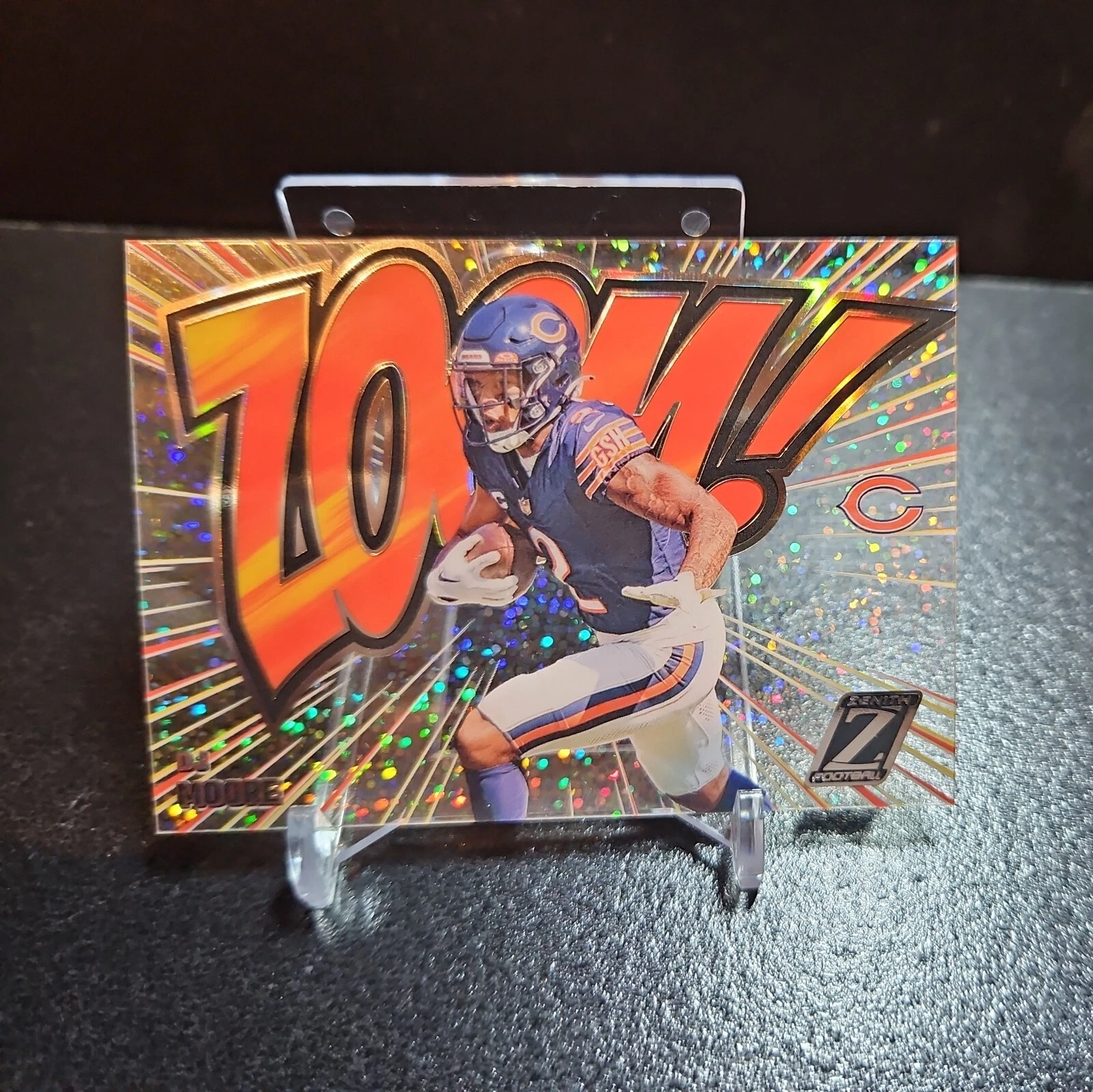 2023 Zenith football-Dj Moore ZOOM SPARKLE Case Hit #29 Chicago Bears