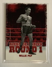 Willie Pep 2010 Ringside Boxing Round 1 Sport Kings LP  #38