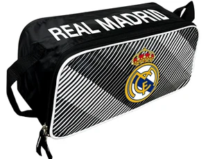 Real Madrid Shoe Bag, Soccer Cleats Storage Bag, Licensed Real Madrid Shoe Carry - Picture 1 of 4