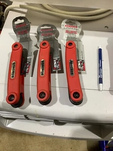 Bondhus 12495 Fold Up Metric Key Set, 4,5,6,8,10mm -  (Lot of 3) - Picture 1 of 6