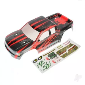 1/10 RC Truck Body Shell Red Painted Width: 155mm Length: 390mm HBX HBX83210RU - Picture 1 of 3