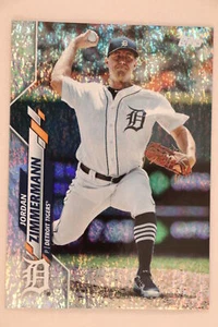 2020 Topps Baseball Foilboard Parallel #/229 Jordan Zimmermann 294 Tigers - Picture 1 of 1