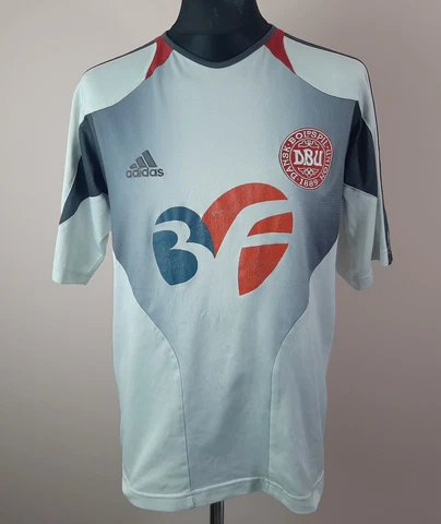 Denmark 2004/2005 ADIDAS Training Football Shirt Men's Size M Jersey Danske Cover