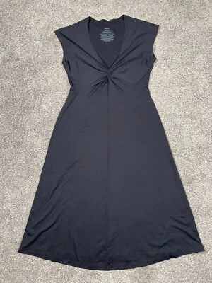Patagonia Dress Womens Small Black Knot Front Beach Outdoor Athletic Stretch - Image 1 of 4