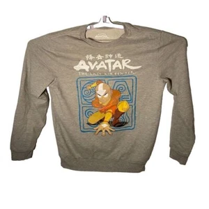 Avatar Sweatshirts Men's Size M Gray Cotton Blend The Last Airbender Pullover - Picture 1 of 7