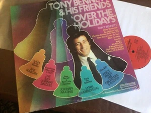 Tony Bennett & His Friends 'OVER THE HOLIDAYS', vinyl LP - Picture 1 of 4