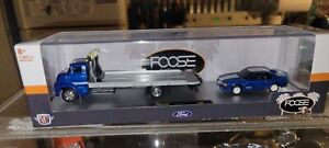 NEW 2021 M2 MACHINES HAULERS FOOSE FORD COE AND 1988 MUSTANG GT SG663
